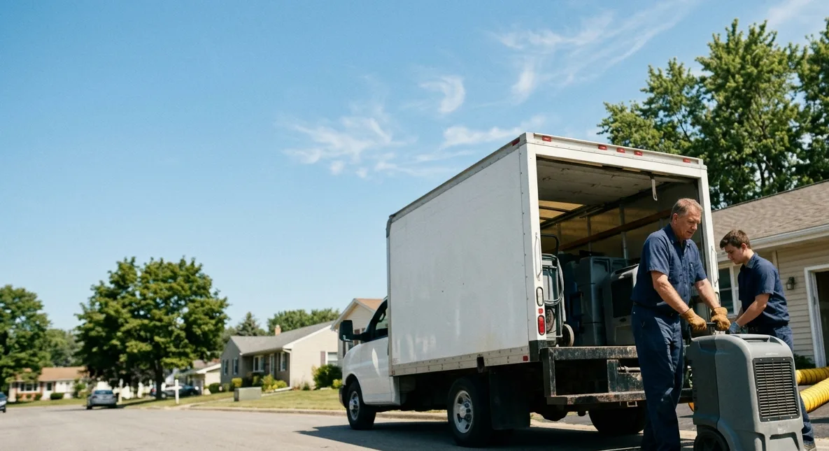 Water Damage Cleanup in Andover, IA near me